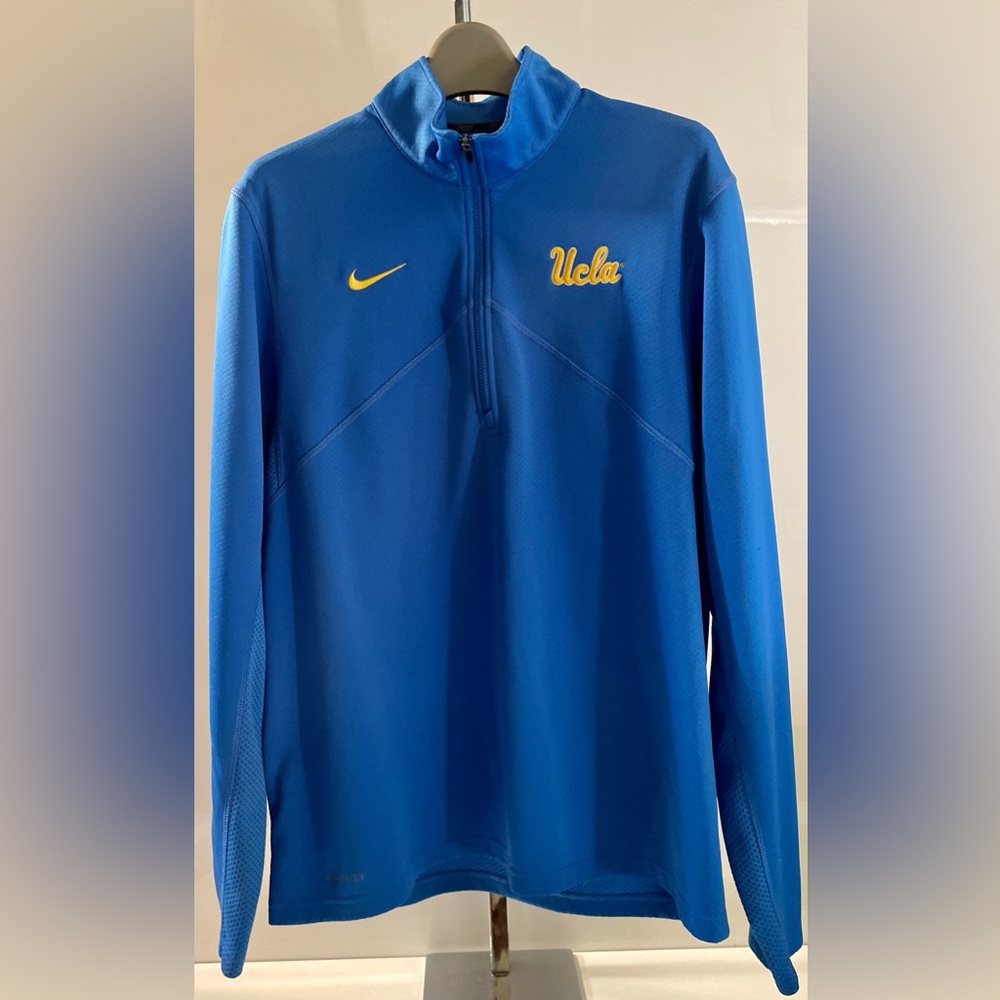 Nike Dri- Fit UCLA 1/4 Zip Long Sleeve